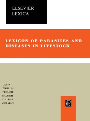 cover image of Lexicon of Parasites and Diseases in Livestock